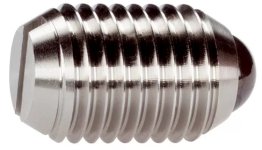 Su­ru­b de pre­siune cu bila rotativa si locas din INOX A4 forta arc standard M8 EH 22051.0508