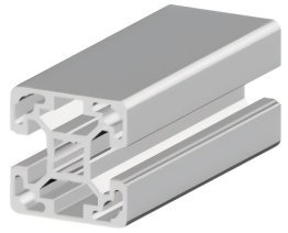 Profil aluminiu standard industrial 40x40L2NP LIGHT Canal 10