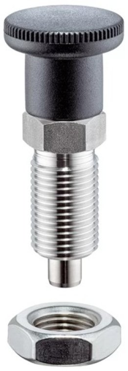 Opri­toare cu in­de­xare cu guler hexagonal si blocator INOX A4 EH 22120.1146