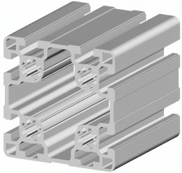 Profil aluminiu standard industrial 90x90L6N LIGHT Canal 10