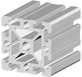 Profil aluminiu standard industrial Sistem 90x90 Canal 10