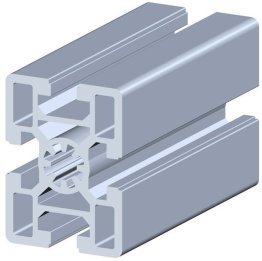 Profil aluminiu standard industrial Sistem 45x60 Canal 10