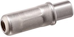 Stift de presiune neted cu guler si bolt aplatizat din INOX d1=6 mm EH 22080.0136
