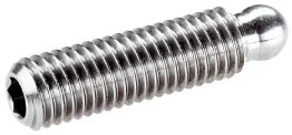 Stift filetat cu bila insurubare imbus INOX pentru placa presiune DIN 6332 M8 EH 22570.0424