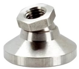 Suport articulat cu filet interior din INOX M16 EH 22590.0216