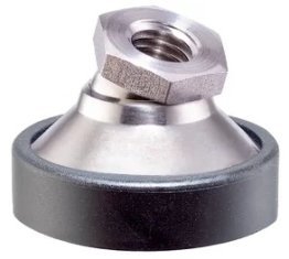 Suport articulat cu filet interior din INOX cu protectie antialunecare M20 EH 22590.1220