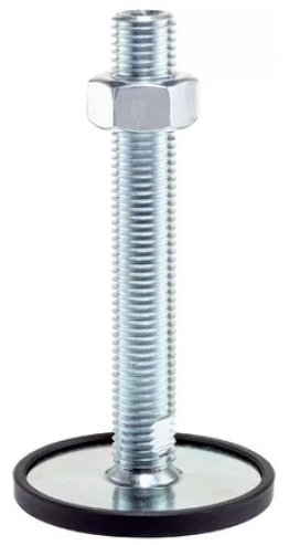 Picior de sustinere cu tija filetata ajustabila otel protectie alunecare M16 d1=50 mm EH 22593.0850