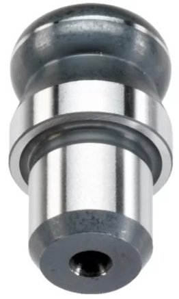 Bolt de pozitionare in trepte cu bila plina la capat din otel d1=8 mm EH 22630.0308
