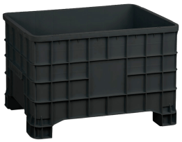 Container din material plastic cu picioare 1000x640x655 mm