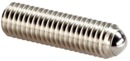 Surub de pozitionare fara cap din INOX cu bila plina din INOX si locas TORX M6 EH 22720.2064