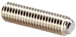 Surub de presiune fara cap din INOX cu bila tesita neteda din INOX cu locas TORX M5 EH 22720.2552
