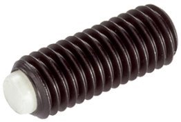 Surub de pozitionare din otel cu bolt din termoplast M4 EH22760.0244