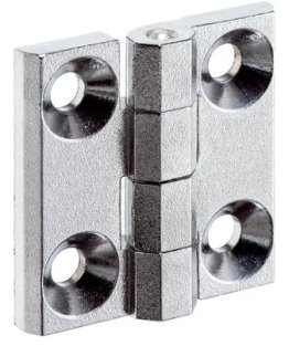 Balamale cu gauri de montaj din zinc turnat sub presiune cromat b1=60 mm EH 25160.0020