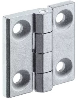 Balamale cu gauri de montaj din zinc turnat sub presiune argintiu EH 25160.