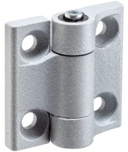 Balamale cu frictiune reglabile argintii b1=40 mm EH 25160.0400