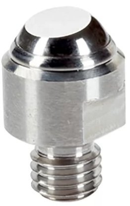 Opritor oscilant cu autoresetare bila tesita neteda din INOX corp INOX filet exterior M8 EH 22731.0113