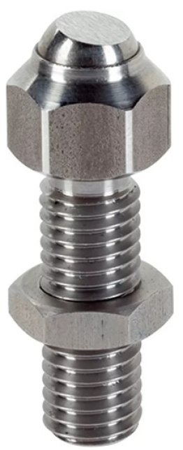 Opritor oscilant ajustabil cu bila tesita neteda din INOX corp INOX M16 EH 22740.0124