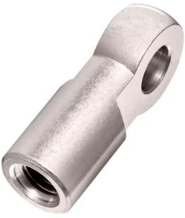 Capat de tija cu articulatie si filet interior din INOX d1=10 mm EH 22985.3010