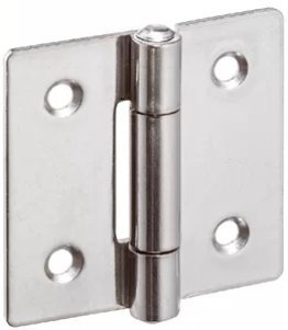 Balamale din tabla din INOX cu gauri pentru suruburi inecate b1=30 mm EH 25165.0215