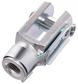 Capat tija filet interior metric fin cu furca si stift similar DIN 71752 otel d1=12 mm EH 22984.1012
