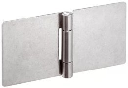 Balamale cu ambele aripi prelungite din tabla INOX fara gauri b1=120 mm EH 25165.0010