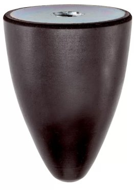 Amortizor forma parabolica din cauciuc cu filet interior d1=30 mm EH 25150.0533