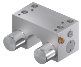 Clema pneumatica ghidaj bara rotunda MKRS2500A-LP