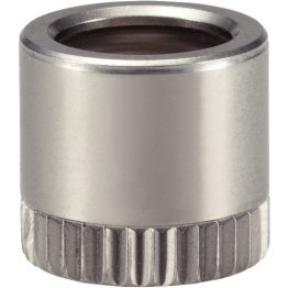 Conectoare cu bile, autoblocant, cu suport/bucșă, montaj în lemn, cu rotație | Mărime nominală=9,6 mm / l1=1 mm / l2=12,65 mm | 22330.0315