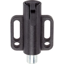 Bolţuri de indexare, cu flanşă înşurubabilă, orizontală/fără blocator | d=8 mm / l2 min.=12 mm | 22120.1024