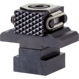 Dispozitive conice de fixare, plat / cu striații, M8/falcă de fixare, cu suprafață striată pe ambele fețe | 23250.0501