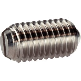 Surub de presiune cu bila libera si locas din INOX forta arc marita M10 EH 22051.0610