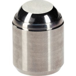 Opritoare oscilante, autoresetare/cu alezaj, bilă teșită, suprafață plană | d1=12 mm / d2=M3 / oțel inoxidabil | 22731.0452