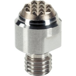 Opritoare oscilante, cu bilă din oțel călit, striat și autoresetabil/cu filet exterior, bilă teşită, suprafaţă cu striaţii | d1=30 mm / d2=M16 / oțel inoxidabil | 22731.0399