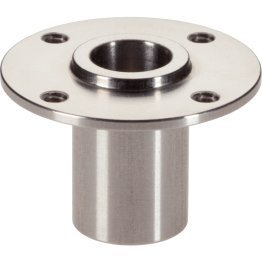 Bucşe de poziţionare, cu flansă, pentru ştifturi cu bilă şi acţionare simplă/cu flansă rotundă | d1=8 mm / d2=10 mm | 22400.0408