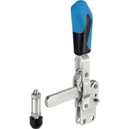 Cleme verticale, cu talpă verticală și braț solid | Mărimea nominală=7 / oțel | 23330.0217