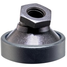 Suporturi articulate, protejat împotriva alunecării/atenuator și element cu bilă | d1=M12 / Oţel tratat termic | 22590.1012