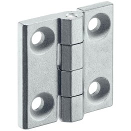 Balamale/cu găuri de fixare | b1=60 mm / Zinc turnat, argintiu | 25160.0120