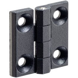 Balamale/cu găuri de fixare | b1=60 mm / Zinc turnat, negru | 25160.0220