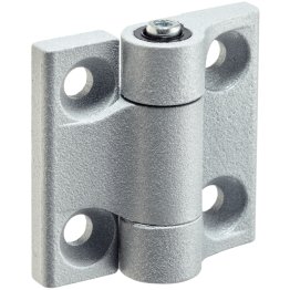 Balamale, cu rezistență la frecare reglabilă | b1=50 mm / argintiu | 25160.0405
