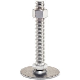 Picioare de susținere/cu şurub | d1=50 mm / d2=M12 / l1=125 mm / oțel inoxidabil | 22593.1610