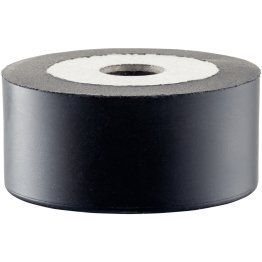 Amortizor din gumă, cilindric, montare frontală | d1=56 mm / h=24 mm / d2=13 mm | 25150.1557