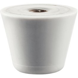 Amortizor din silicon, formă de trunchi de con/cu filet interior | d1=38 mm / d2=M8 | 25151.0038