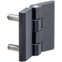 Balamale, cu filet de montaj/cu filet | b1=50 mm / Zinc turnat, negru | 25160.0255