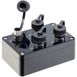 Emițător Radio, pentru unitate/Emițător radio universal cu capace de protecție | l2=98 mm / b2=64 mm / h2=52,5 mm | 22810.9010