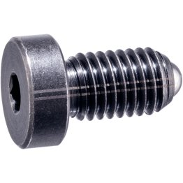 Şuruburi de presiune, călit, cu bilă și locaș hexagonal/oțel automat, forța arcului mărită | d1=M10 | 22030.1100