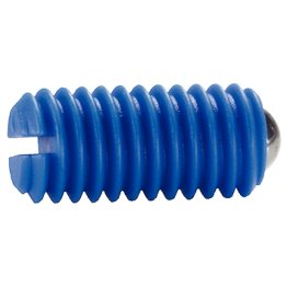 Şuruburi de presiune, varianta din plastic/bilă din oțel inoxidabil | d1=M10 | 22040.0010