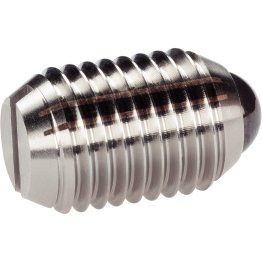 Şuruburi de presiune, cu bilă ceramică, oțel inoxidabil A4/oțel inoxidabil A4, forța arcului mărită | d1=M4 | 22050.1604