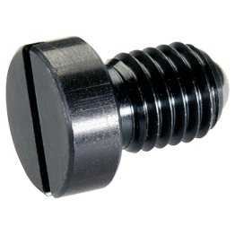 Şuruburi de presiune, cu bilă şi fantă cu cap/oțel automat, forța arcului standard | d1=M6 | 22050.0932
