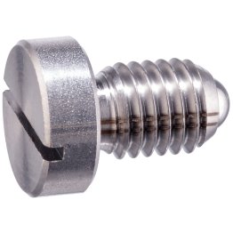 Şuruburi de presiune, cu bilă şi fantă cu cap/oțel inoxidabil, forța arcului mărită | d1=M12 | 22050.1320