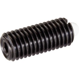 Şuruburi de presiune, cu hexagon interior/oțel automat, bolț din termoplastic, forța arcului standard | d1=M10 | 22060.0210